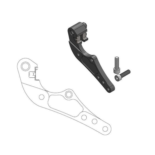 Moto-Master Oversize Dakar Adapter Husqvarna inkl. klips, for Magura kaliper