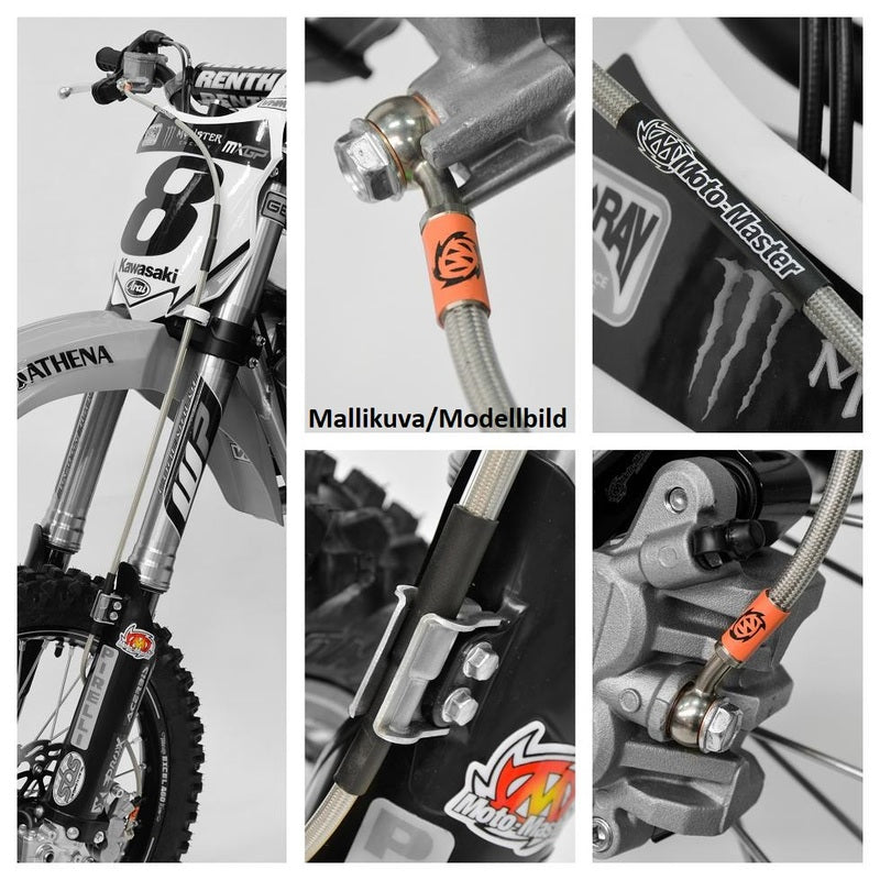 Moto-Master Bremseledning foran Kawasaki: KX250F, KX450F 2012>