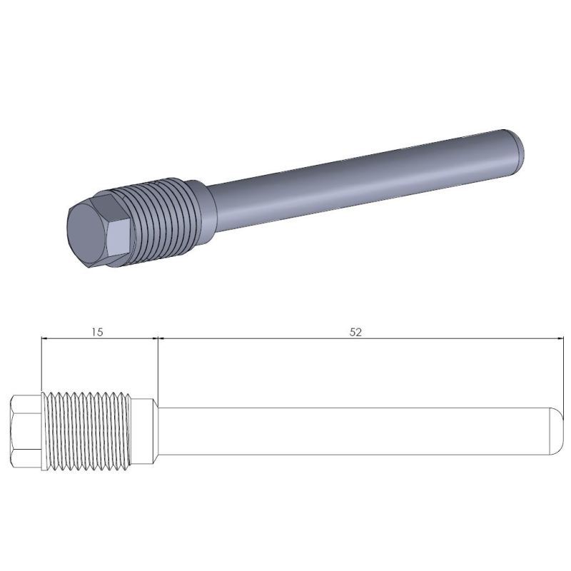 Moto-Master Bremsekloss pinne