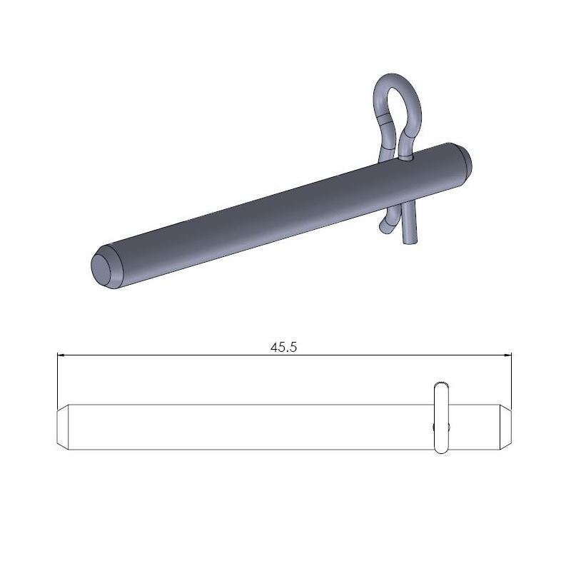 Moto-Master Bremsekloss pinne