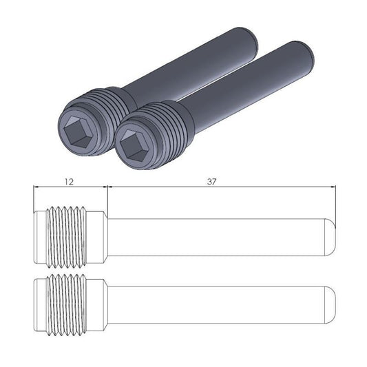 Moto-Master Bremsekloss pinne
