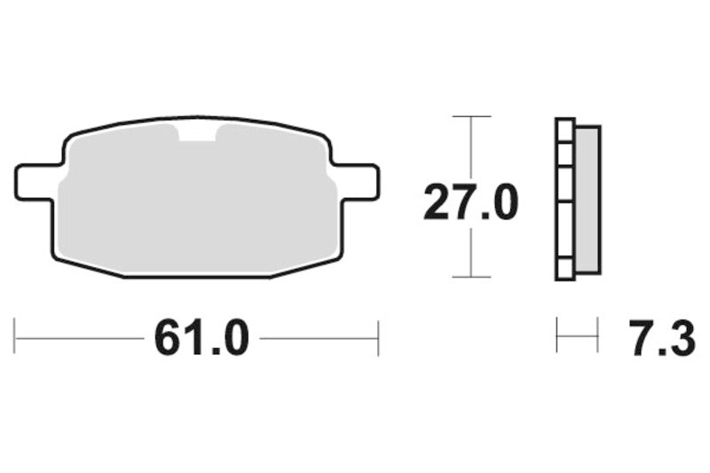 Sbs Bremseklosser Carbon Tech