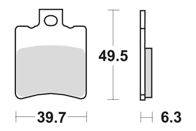 Sbs Bremseklosser Carbon Tech
