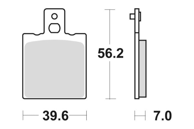 Sbs Bremseklosser Carbon Tech