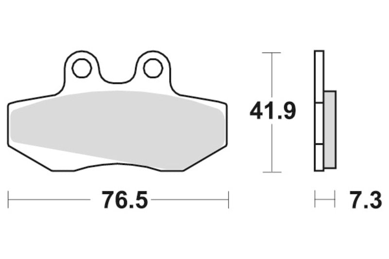 Sbs Bremseklosser Carbon Tech