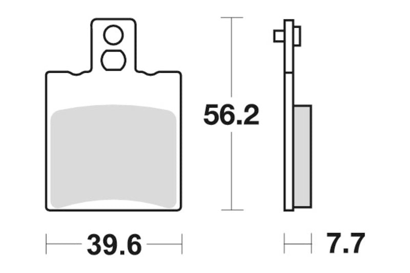 Sbs Bremseklosser Carbon Tech