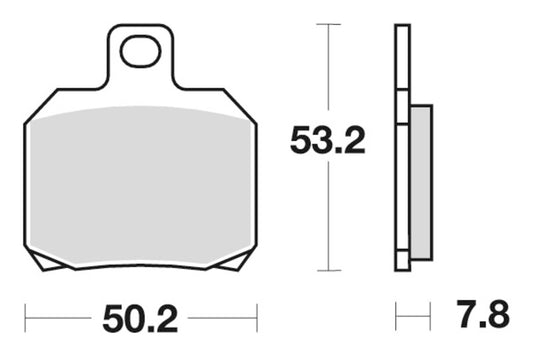 Sbs Bremseklosser HM Scooter