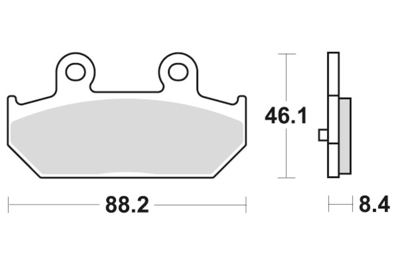Sbs Bremseklosser Maxi Sinter