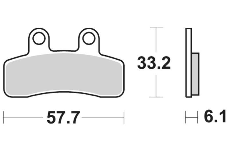 Sbs Bremseklosser Keramisk