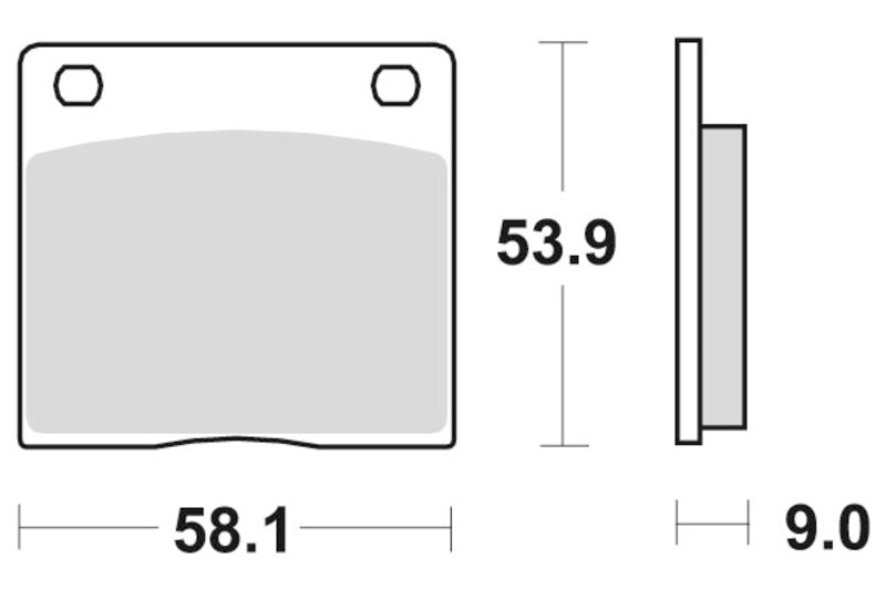Sbs Bremseklosser Carbon Tech