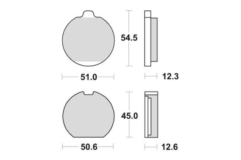 Sbs Bremseklosser Keramisk