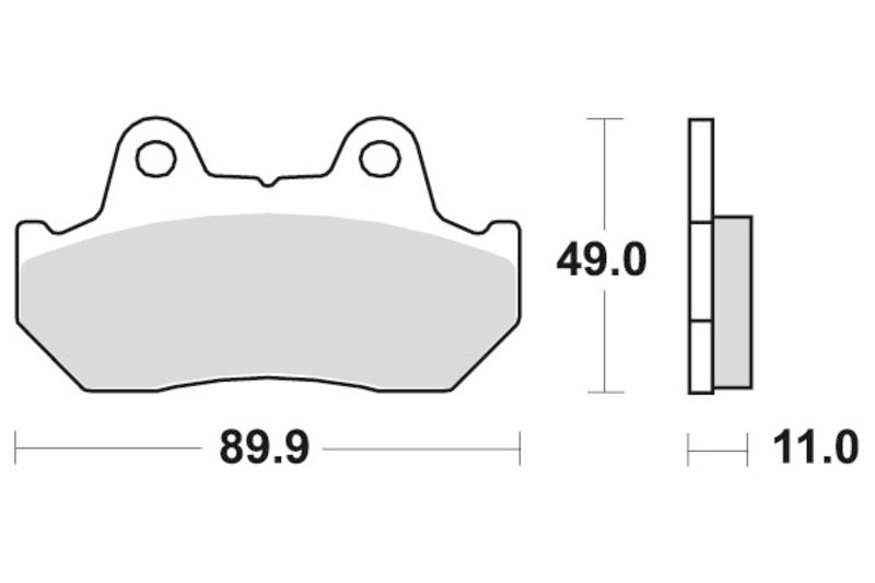 Sbs Bremseskiver Carbon Tech bak