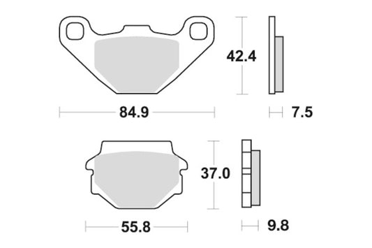 Sbs Bremseskiver Sintert