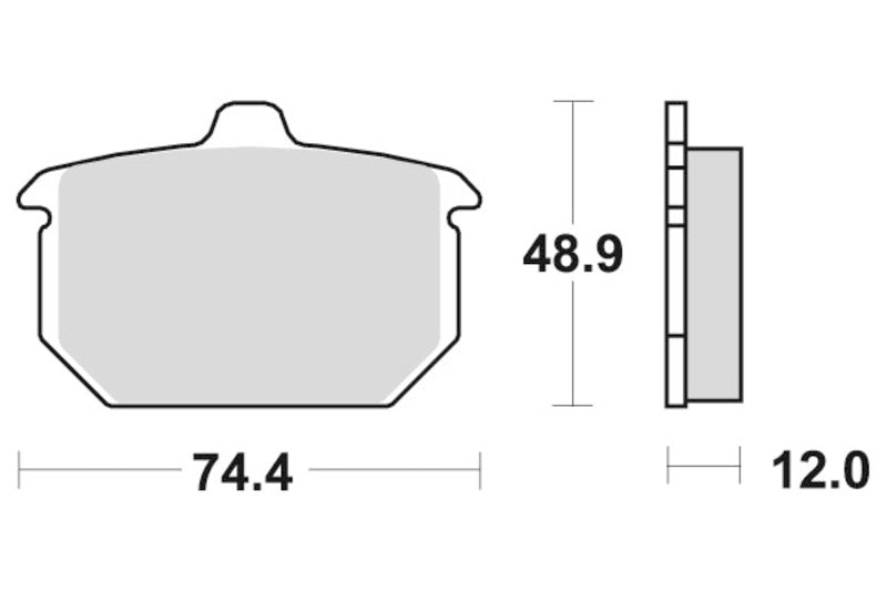  Sbs Brakepads Carbon Tech