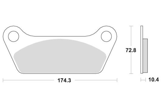  Sbs Brakepads Ceramic