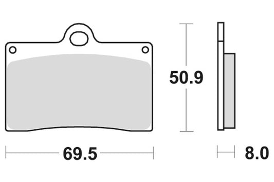 Sbs Bremseskiver Sintert