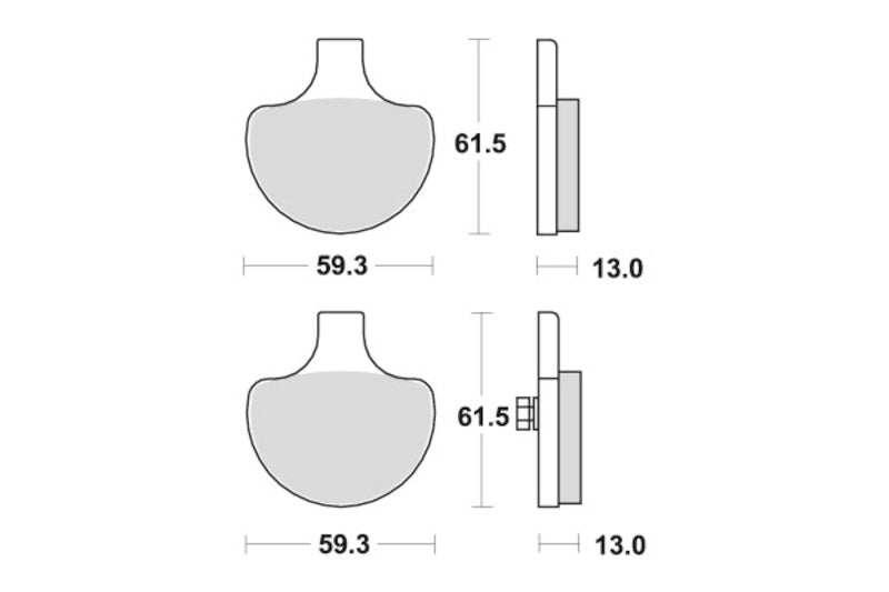 Sbs Bremseklosser Carbon Tech