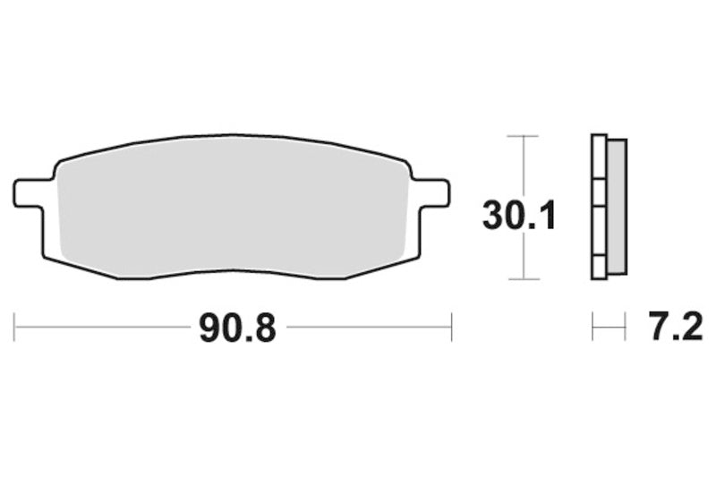 Sbs Bremseklosser Racing Sinter