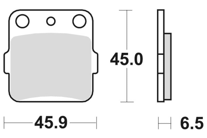 Sbs Bremseklosser Keramisk