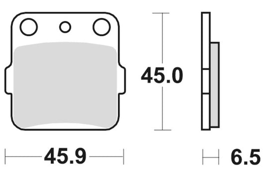 Sbs Bremseklosser Keramisk