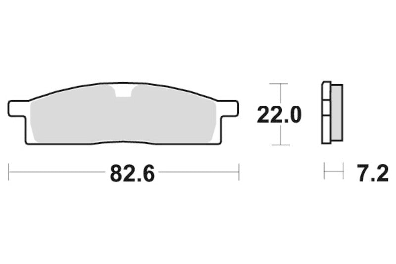 Sbs Bremseklosser Racing Sintert