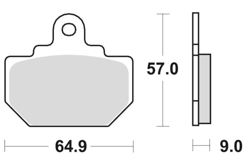 Sbs Bremseklosser Keramisk