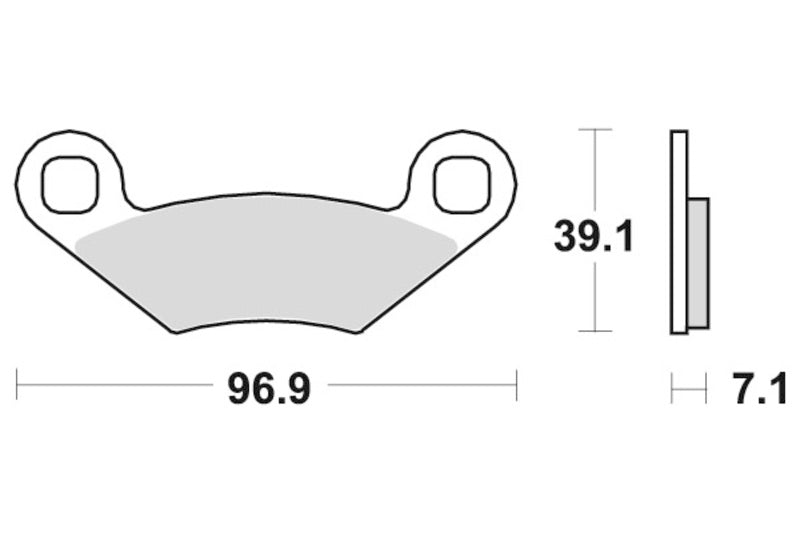 Sbs Bremseklosser Racing Sinter