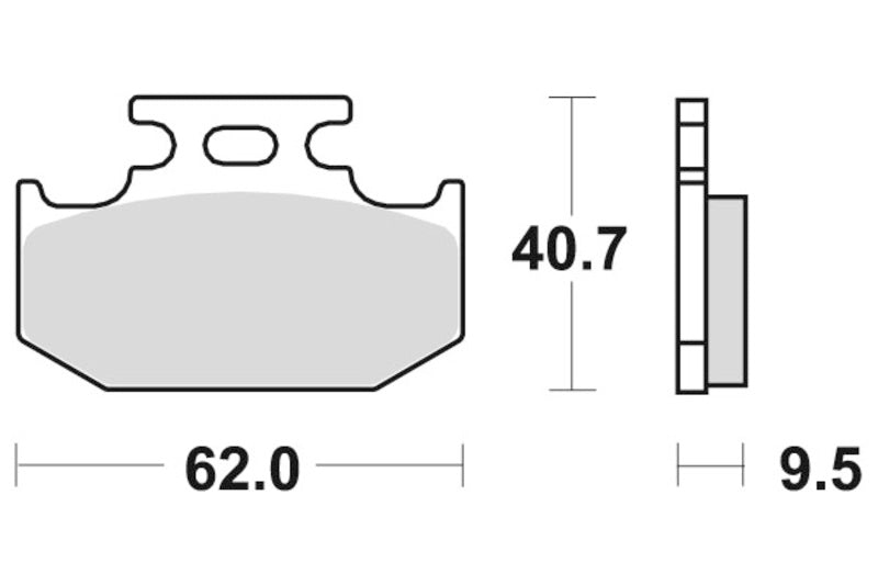 Sbs Bremseklosser Keramisk