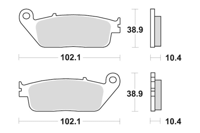 Sbs Bremseklosser Keramisk