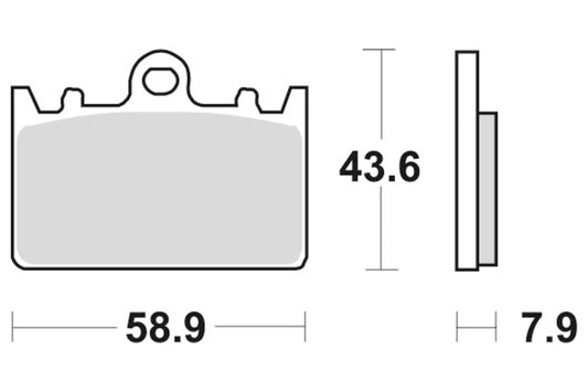 Sbs Bremseskiver Sintert
