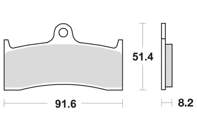 Sbs Bremseklosser Dual Carbon
