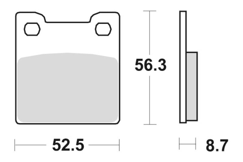 Sbs Bremseklosser Keramisk