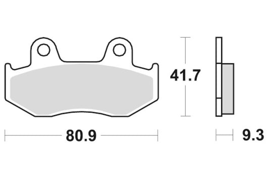 Sbs Bremseklosser Racing Sinter