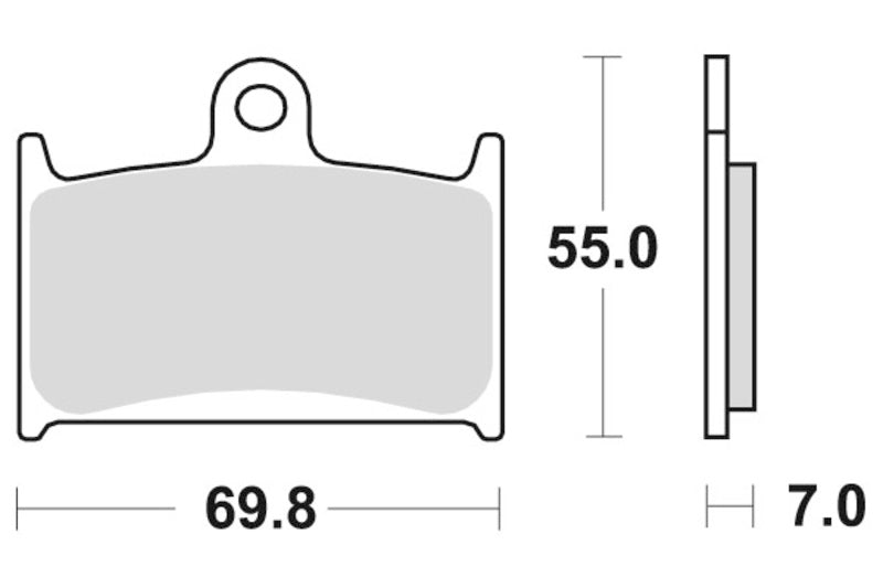 Sbs Bremseklosser Keramisk