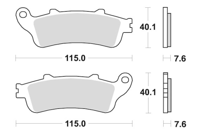 Sbs Bremseklosser Keramisk