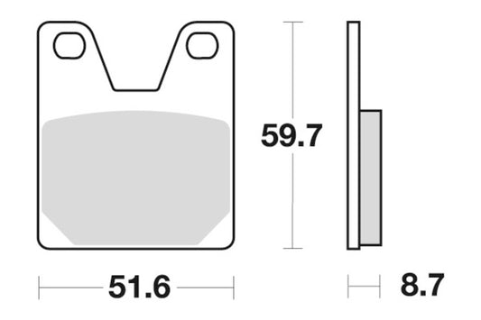 Sbs Bremseklosser Keramisk