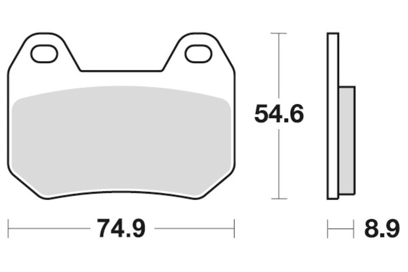 Sbs Bremseklosser Keramisk