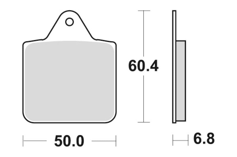 Sbs Bremseklosser Racing Sinter