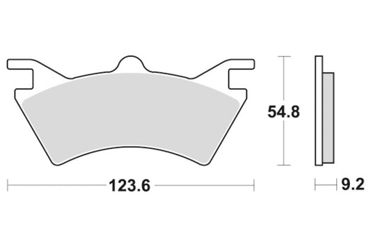 Sbs Bremseklosser Racing Sinter