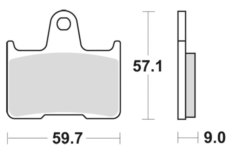 Sbs Bremseklosser Keramisk