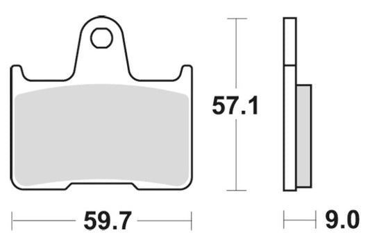 Sbs Bremseklosser Keramisk