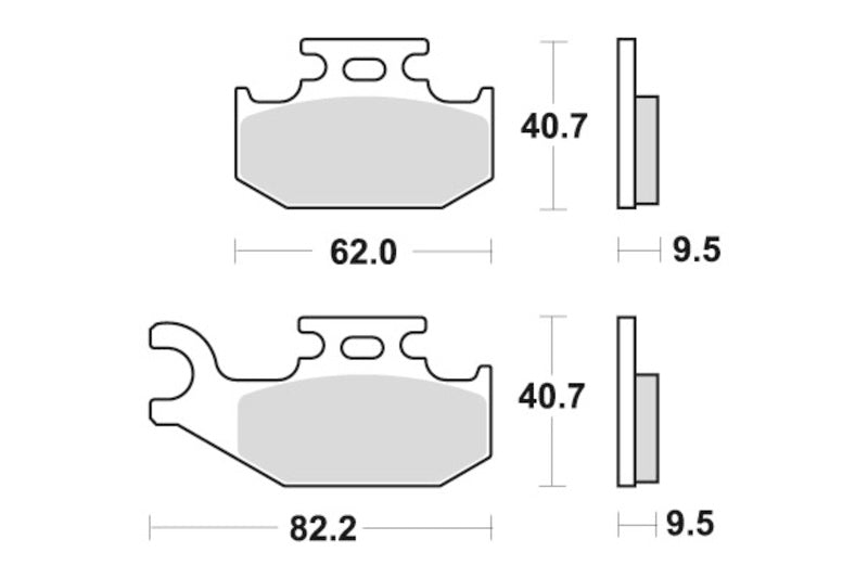 Sbs Bremseklosser Racing Sinter