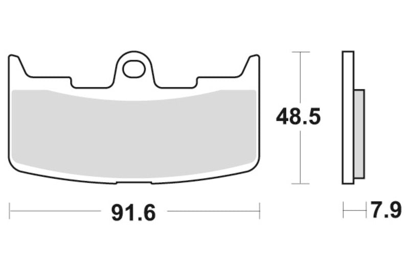 Sbs Bremseklosser Keramisk