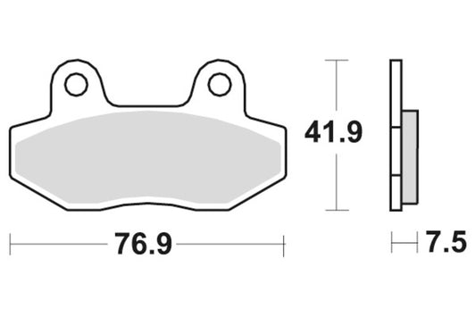 Sbs Bremseskiver Sintert