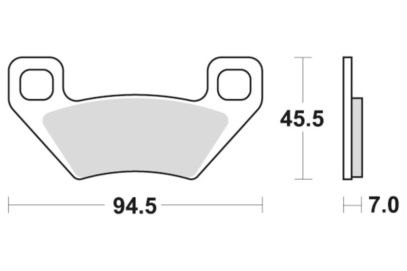 Sbs Bremseklosser Racing Sinter