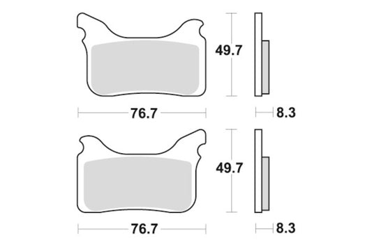 Sbs Bremseskiver Sintert