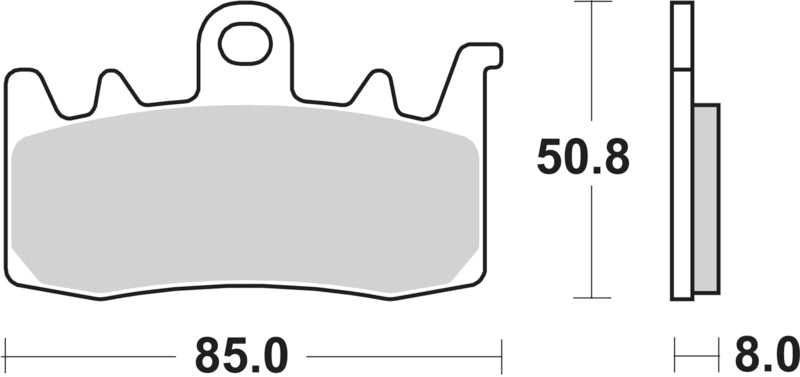 Sbs Bremseklosser Sintret