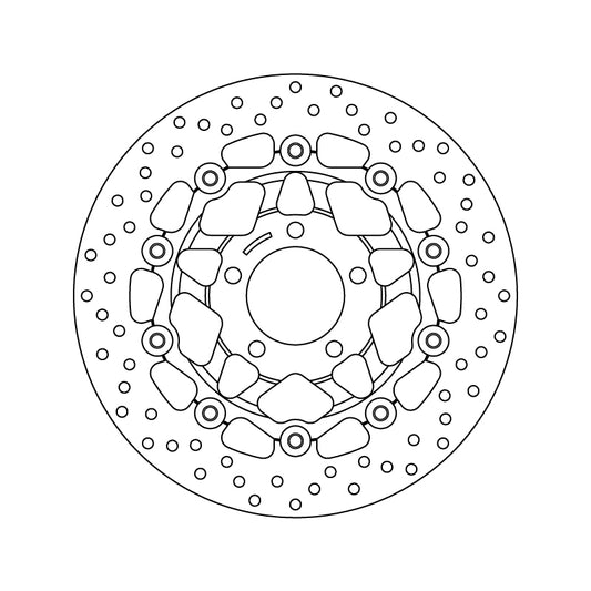 Brembo Serie Oro bremseskive flytende