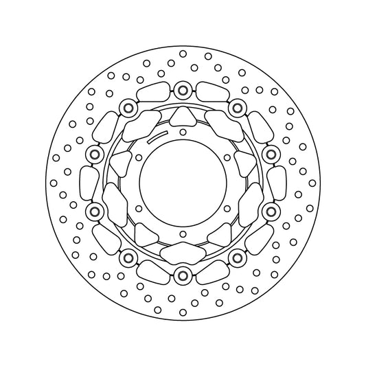 Brembo Serie Oro bremseskive flytende