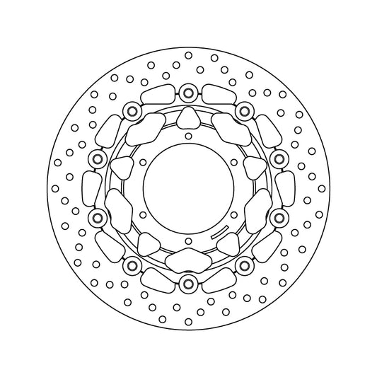 Brembo Serie Oro bremseskive flytende